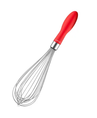 Zulay Kitchen Balloon Stainless Steel Whisk with Soft Silicone Handle (12 inch)