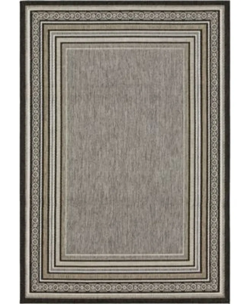 Mohawk Malibu Outdoor Chain Border Area Rug