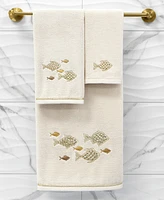 Linum Home Turkish Cotton Figi Embellished 4-Pc. Bath Towel Set