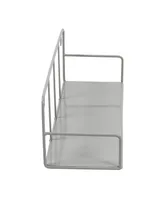 Honey Can Do Small Metal Floating Wall Shelf