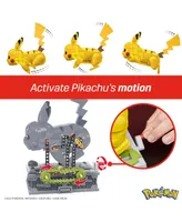 Mega Construx Pokemon 1095 Pieces Motion Pikachu Building Brick Set