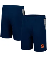 Men's Colosseum Navy Syracuse Orange Wild Party Shorts