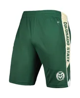 Men's Colosseum Green Colorado State Rams Pool Time Shorts