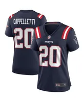 Women's Nike Gino Cappelletti Navy New England Patriots Game Retired Player Jersey