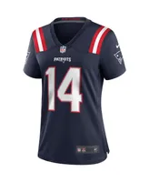 Women's Nike Steve Grogan Navy New England Patriots Game Retired Player Jersey