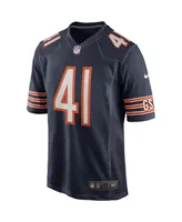 Men's Nike Brian Piccolo Navy Chicago Bears Game Retired Player Jersey