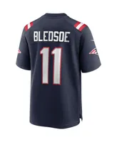 Nike Men's Drew Bledsoe New England Patriots Game Retired Player Jersey