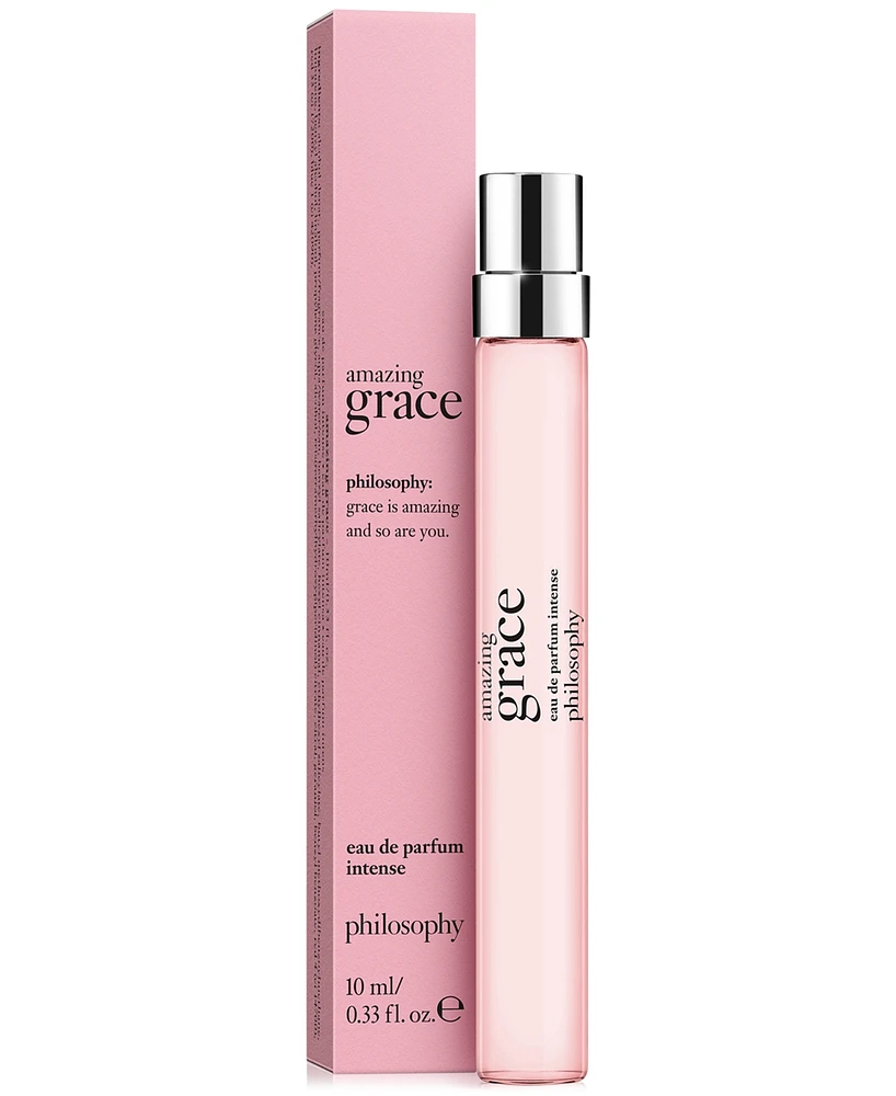 philosophy Amazing Grace Eau de Parfum Intense Travel Spray, 0.33 oz.