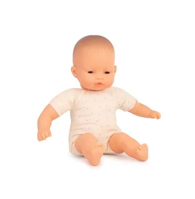 Miniland Asian 12.62" Soft Body Doll