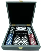 Areyougame Deluxe Poker Set, 113 Piece