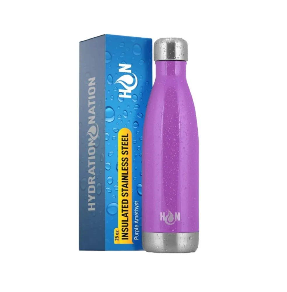 Hydration Nation Double Wall Insulated Water Bottle