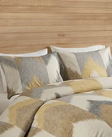 Ink+Ivy Alpine Chevron Stripe Reversible Comforter Sets, King/California King