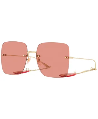 Gucci Women's Sunglasses, GG1147S - Gold