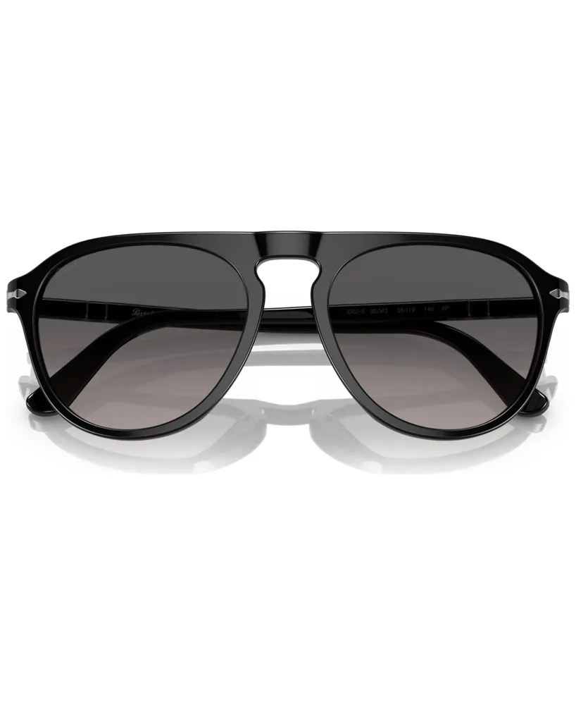 Persol Unisex Polarized Sunglasses, 0PO3302S95M355W