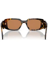 Prada Symbole Rectangular Women's Sunglasses, Pr 17WS