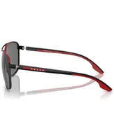 Prada Linea Rossa Men's Polarized Sunglasses