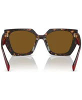 Prada Rectangular Women's Sunglasses, Pr 15WS