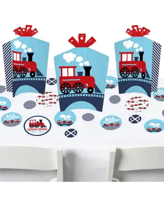 Railroad Party Crossing Birthday & Shower Terrific Table Centerpiece Kit 30 Ct