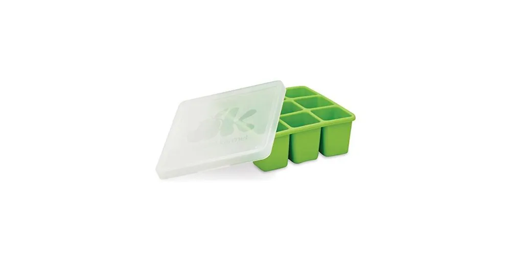 KeaBabies Prep Silicone Baby Food Freezer Tray, 2oz x 10 Silicone