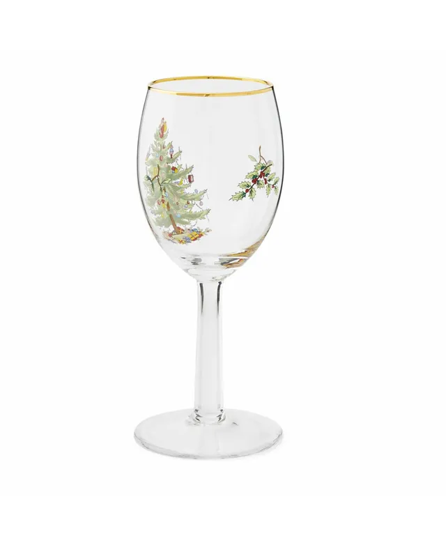 Spode Christmas Tree Champagne Flutes, Set of 4 - Macy's