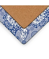 Spode Blue Italian Placemats, Set of 4