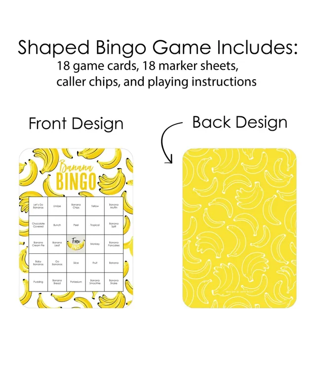 Play Free Banana Bingo Game