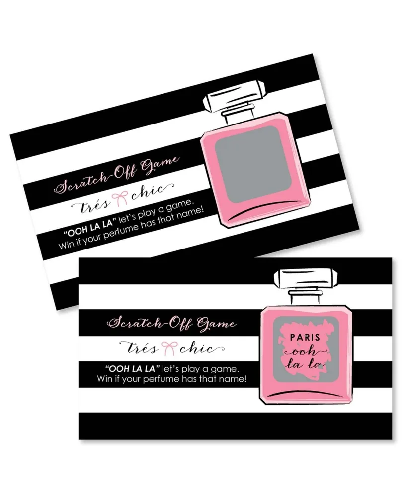 Paris, Ooh La La - Paris Themed Baby Shower or Birthday Party Water Bottle Sticker Labels - Set of 20