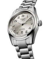Longines Women's Swiss Automatic Spirit Chronometer Stainless Steel Bracelet Watch 37mm