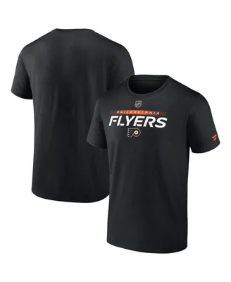 Men's Fanatics Black Philadelphia Flyers Authentic Pro Team Core Collection Prime T-Shirt