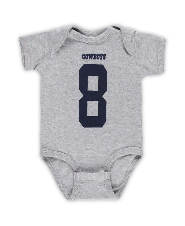 Newborn & Infant Mitchell & Ness Barry Sanders Blue Detroit Lions Retro  Name & Number Bodysuit