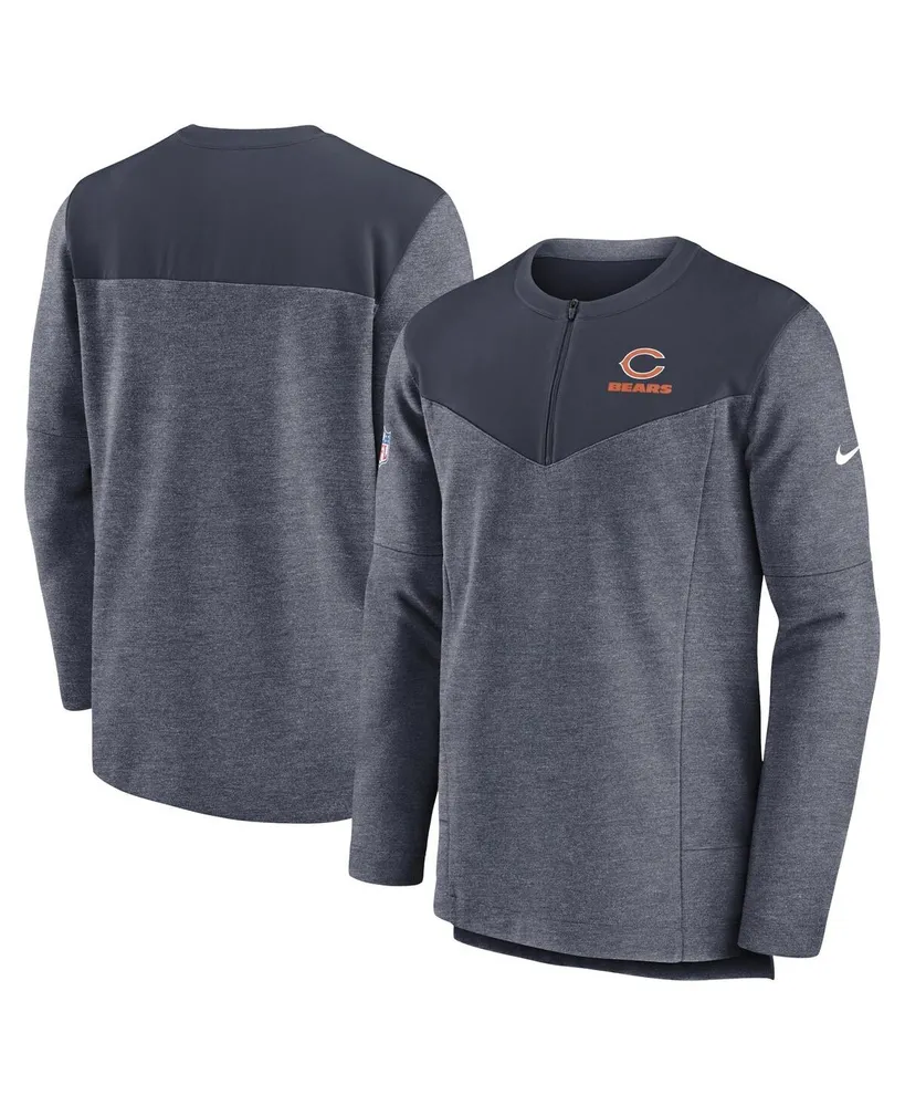 Nike Men's Chicago Bears Sideline Coaches Navy Full-Zip Bomber Jacket