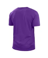 Men's New Era Purple Baltimore Ravens 2022 Sideline Ink Dye T-shirt