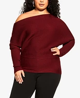 City Chic Plus Stella Sweater