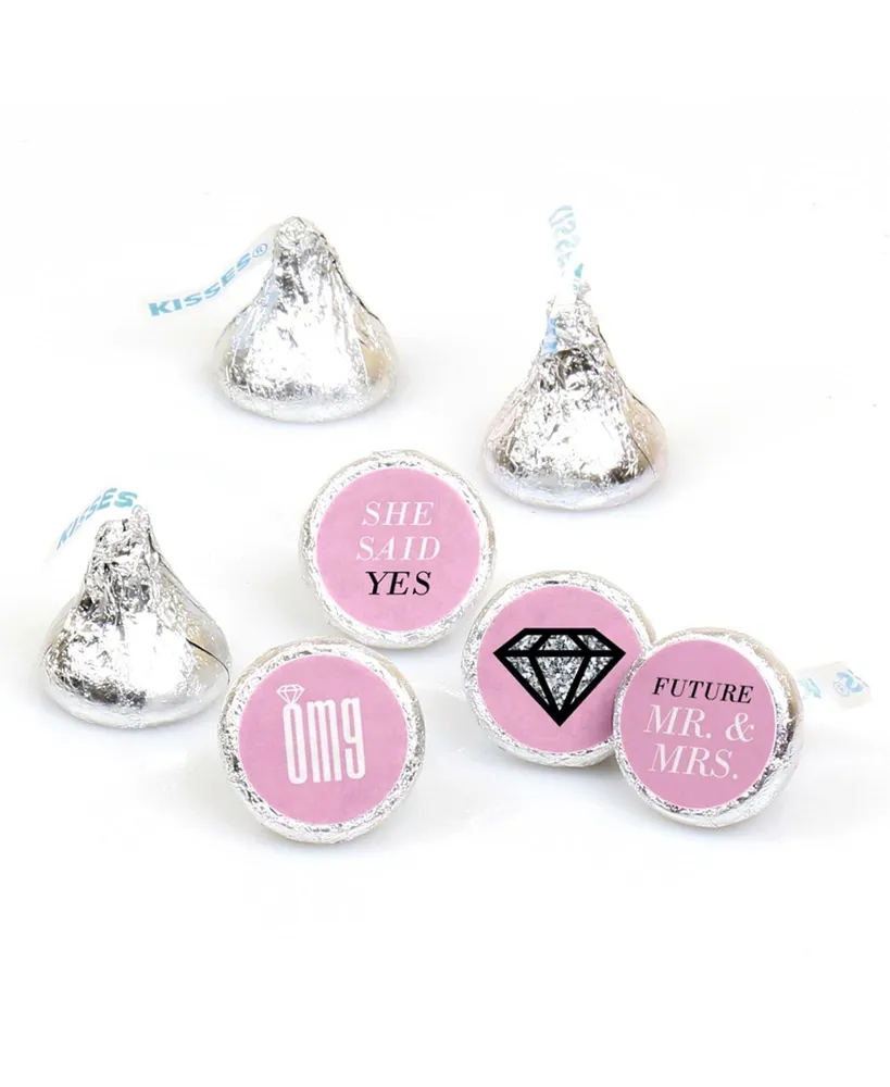 Omg, You're Getting Married - Round Candy Sticker Favors (1 Sheet of 108)