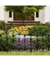 Origin Point Magnolia Decorative Steel Landscape Border Fence Section