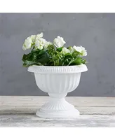 Novelty Grecian Urn Planter White 12 inch