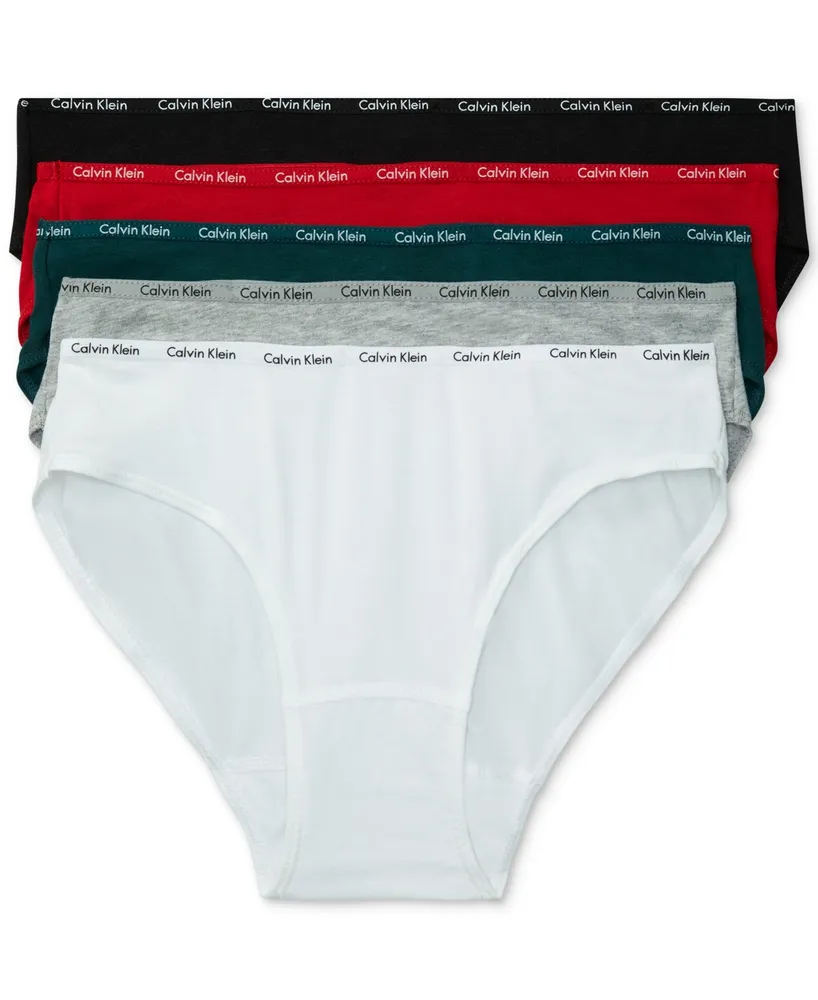 Calvin Klein 5-Pk. Signature Logo Bikini Underwear QD3713