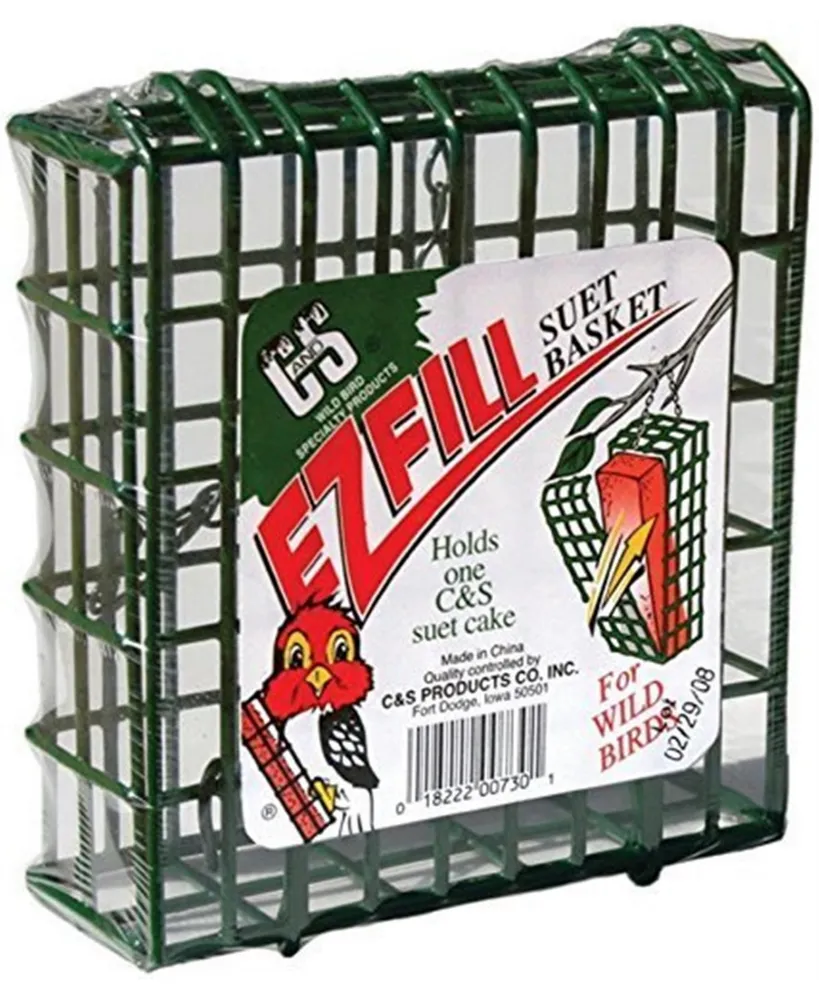 C & S Products Co Inc C and S Ez Fill Suet Bird Feeder Basket