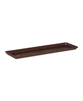 Novelty Countryside Flower Box Tray, Brown- 24"