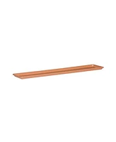 Novelty Countryside Flower Box Tray, Terracotta, 30-Inch