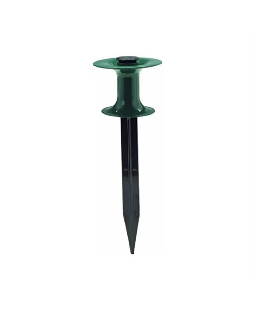 Suncast Resin Garden Hose Guide Spike, Green/Black HS102