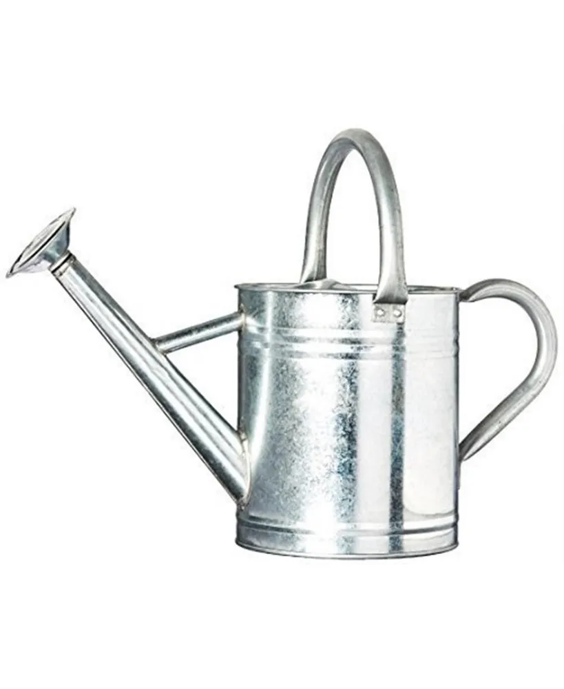 Gardener's Select Gardener Select Metal Watering Can, Galvanized, 0.92 Gallons