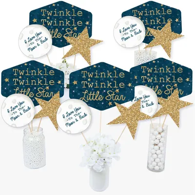 Twinkle Twinkle Little Star - Party Centerpiece Table Toppers