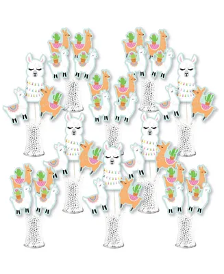 Whole Llama Fun - Fiesta Centerpiece Sticks - Showstopper Table Toppers - 35 Pc