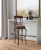 Hillsdale Granada Swivel Bar Height Stool