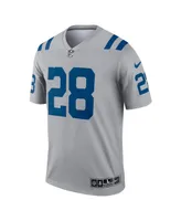 Men's Nike Jonathan Taylor Gray Indianapolis Colts Inverted Legend Jersey