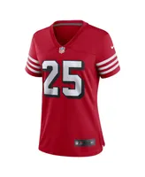 Women's Nike Elijah Mitchell Scarlet San Francisco 49ers Alternate Team Game Jersey