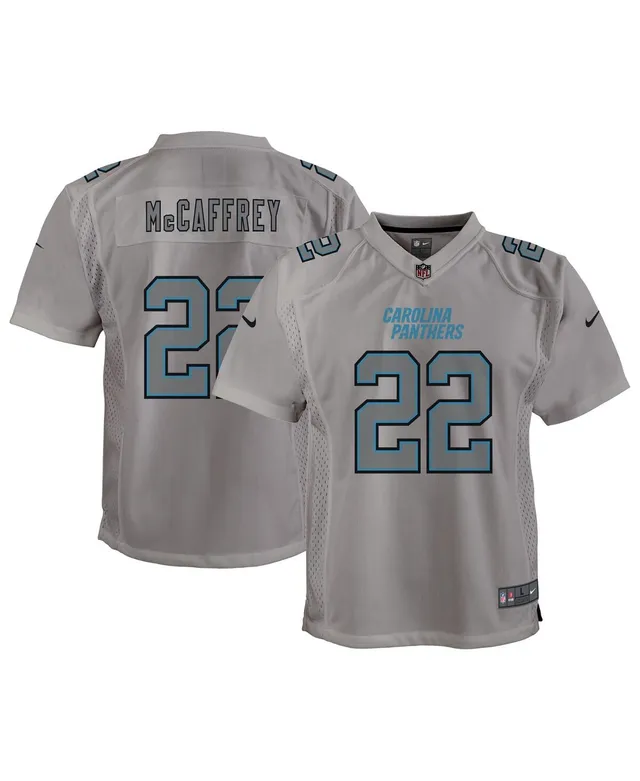 Youth Nike Christian McCaffrey Silver Carolina Panthers Inverted Team Game  Jersey