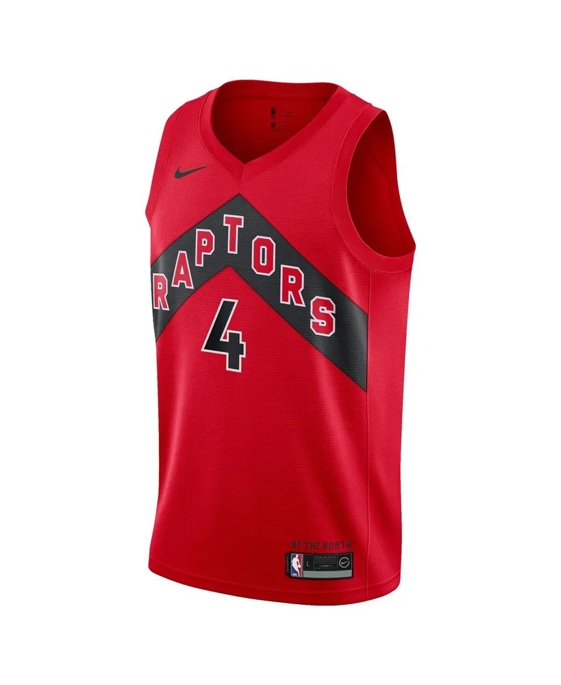 Big Boys Nike Scottie Barnes Red Toronto Raptors 2021/22 Swingman Jersey - Icon Edition