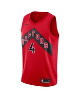 Big Boys Nike Scottie Barnes Red Toronto Raptors 2021/22 Swingman Jersey - Icon Edition